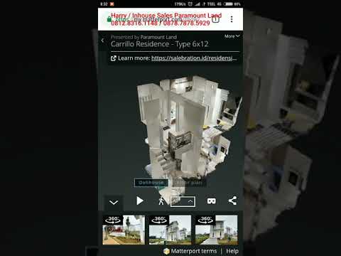 3d Tour Carilloboston Village Type L6 By Paramount Land Gading Serpong 3d Tour Carilloboston Village Type L6 By Paramount Land Gading Serpong