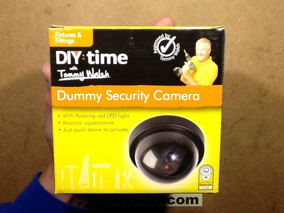 dummy security camera argos
