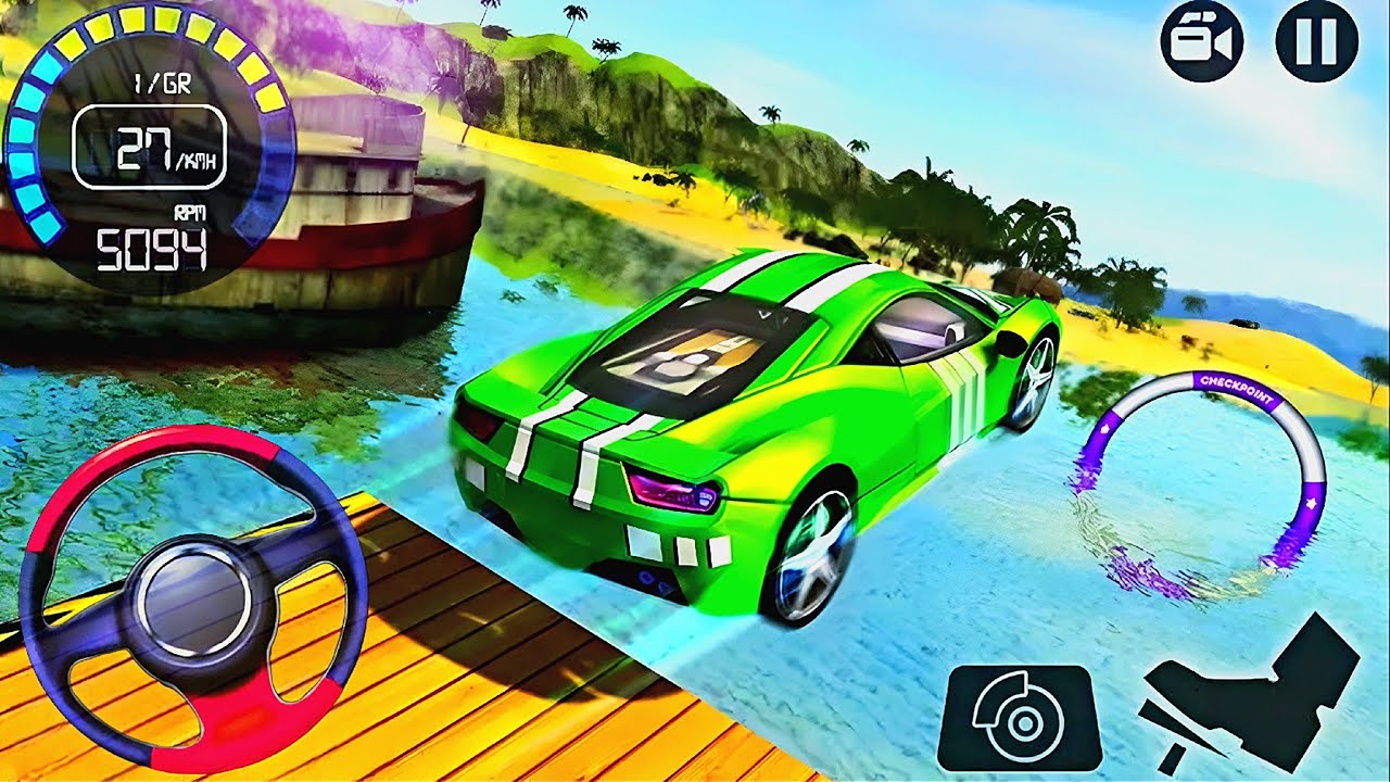 Water Suffer Car Race - Floating Water Car Driving - Android GamePlay ...