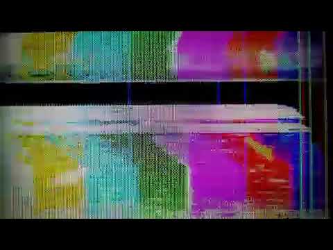 VCR Fuzzy Color Bars Animation Motion Background Stock Video Footage Free For Editing
