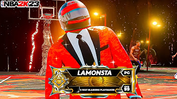 I MADE MY 2K20 *2-WAY SLASHING PLAYMAKER* DEMIGOD BUILD in NBA2K23...