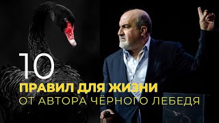 Нассим Талеб | Черный лебедь | Как жить стабильной жизнью и 10 правил для жизни