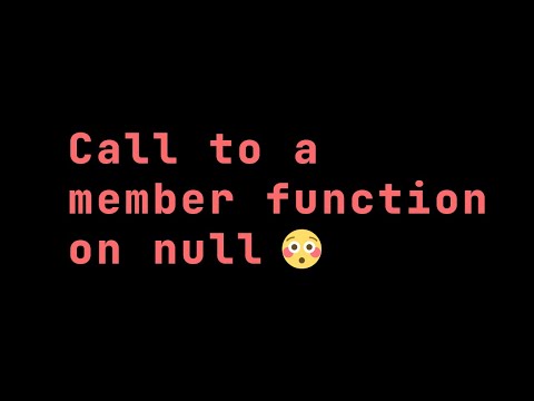 The problem with null