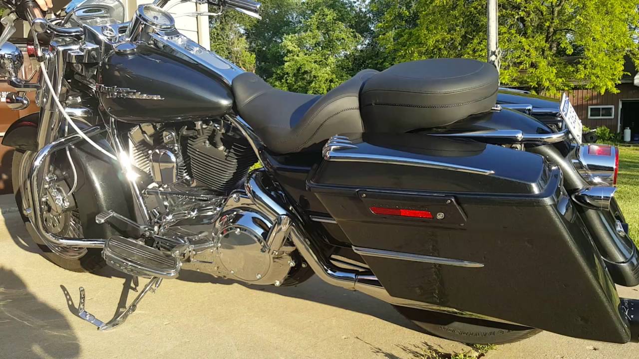 2008 Harley Davidson Road King with Air Ride & Tank from Xotic Customs YouTube