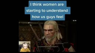 Girl streamer complains of too many request from AI in The Witcher then realizes what she said screenshot 5