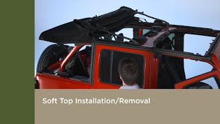 Soft Top Installation And Removal | How To | 2019 Jeep Wrangler screenshot 5