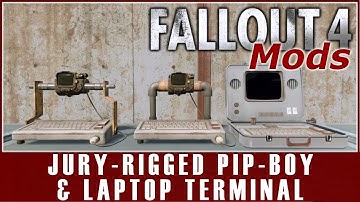 Fallout 4 Mods - Jurrey-Rigged Pip-Boy & Laptop Terminal