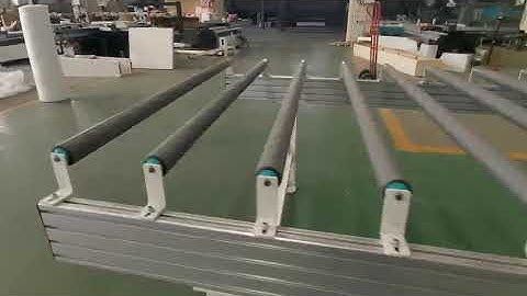 wood door CNC 4 Sides cutting machine with roller line