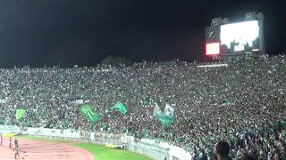 يا لبابور يا مونامور لجمهور الرجاء في مباراة هلال القدس الفلسطيني - Raja Casablanca