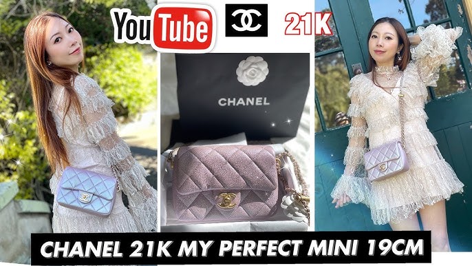 What's in my Bag  Chanel Square Mini + what fits / how I pack it /  comparison to YSL Tassel bag 