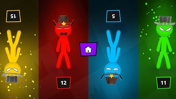 Stickman Party All Random Funny MINIGAMES 1 2 3 4 Player Games 2022 Gameplay