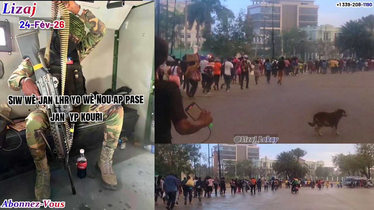 Kout Bal Marye bò Stade, Kouri Sou Channmas, Pèp Kafou Fontamara bezwen desann. Jacques Ader izo