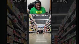 he actually did this in the store?! 💀 #shorts #fitness #viral