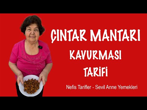 Çıntar Mantarı Kavurması