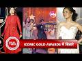 Rupali Ganguly Along with Mom, Hina Khan, Aveet Kaur, Karan &amp; many celebs at  Iconic Gold Awards|SBB