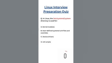 Top Linux Interview Questions🥳 #linuxshorts  #linux #youtubeshorts #shorts #tech