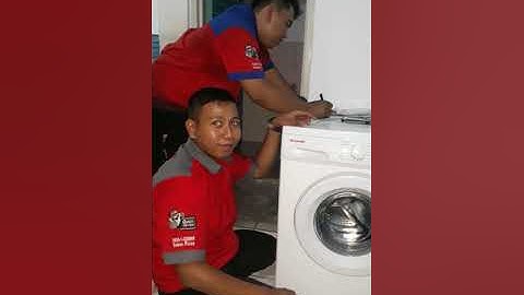 Tutorial mencuci dengan mesin cuci front loading sharp lengkap