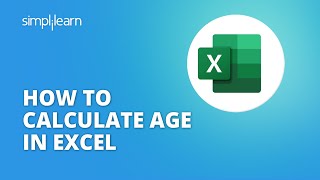 How To Calculate Age In Excel From A Date Of Birth? | Excel Tutorials For Beginners | Simplilearn screenshot 2