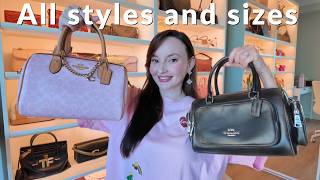 COACH ROWAN COLLECTION 2026, ALL THE SIZES AND STYLES