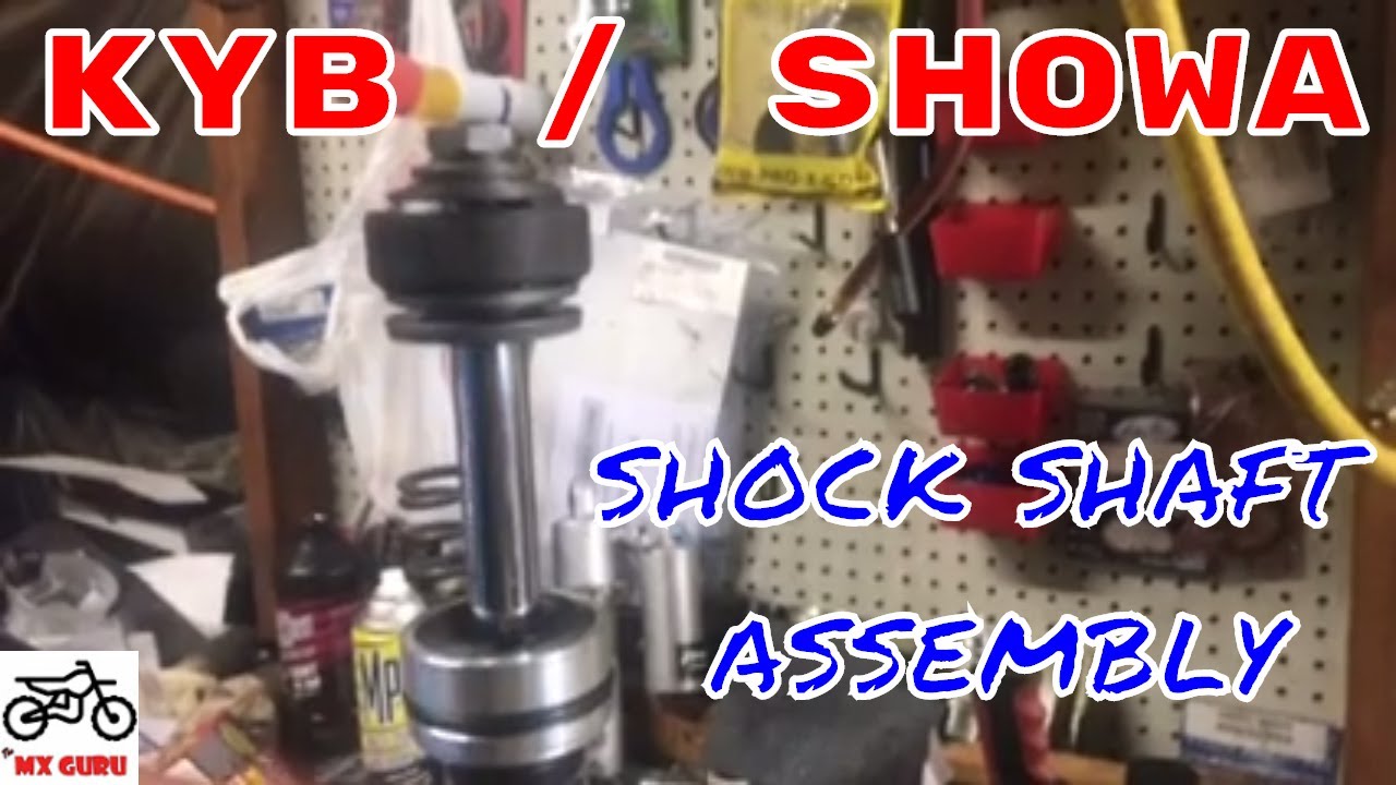 KYB / Showa MX Motocross Shock Shaft Assembly Cup / Bumper / Lid