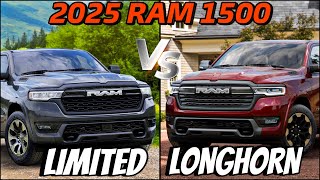 2025 RAM Limited Longhorn VS Limited Pricing And More! The Longhorn Is Now The Better Trim?