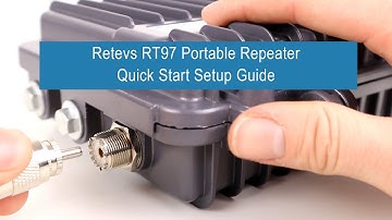 Retevis RT97, the quick set up- made by  Ringway Manchester