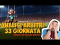 ANALISI ARBITRI 33° GIORNATA [Consigli Fantacalcio e Scommesse 2023/24]