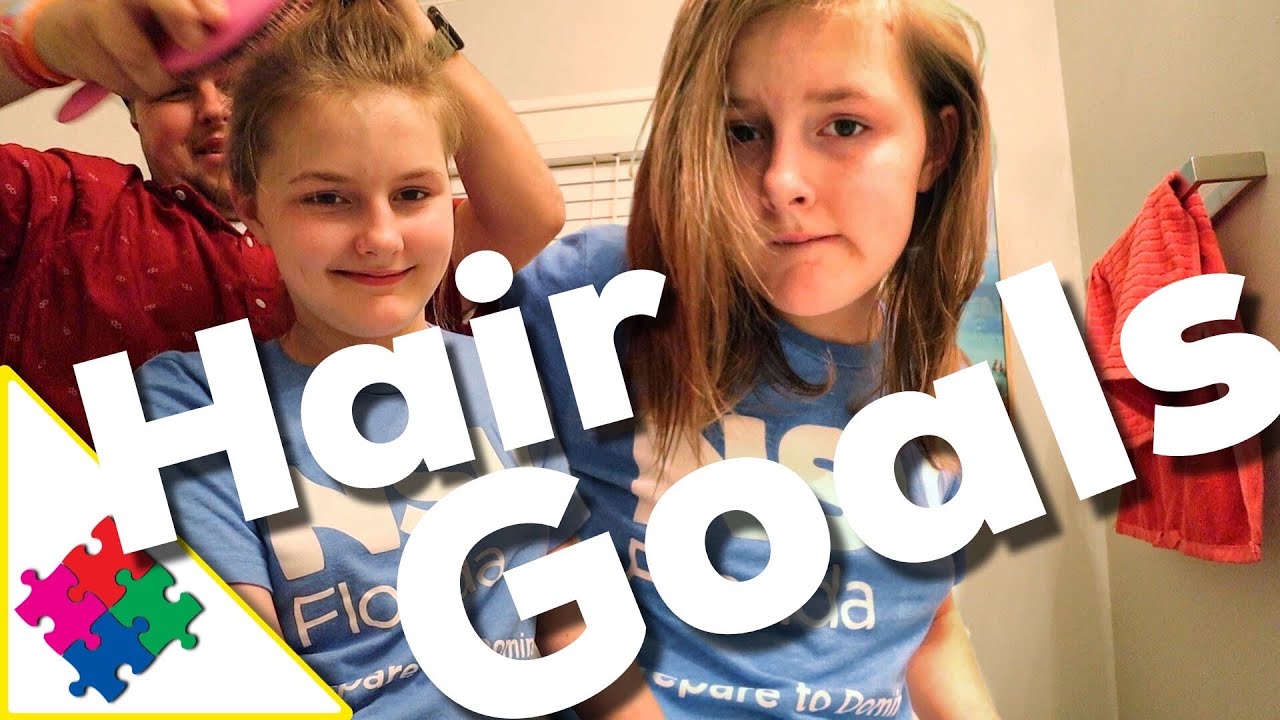 Homework and Hair Goals - YouTube