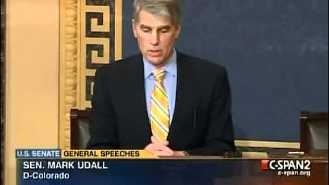 Mark Udall Pushes the Senate to Consider his Credit Union Lending Bill
