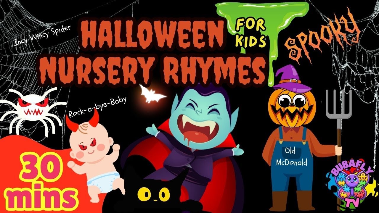 Bubafly TV - Halloween Songs - 30 Minutes Compilation - Halloween Series