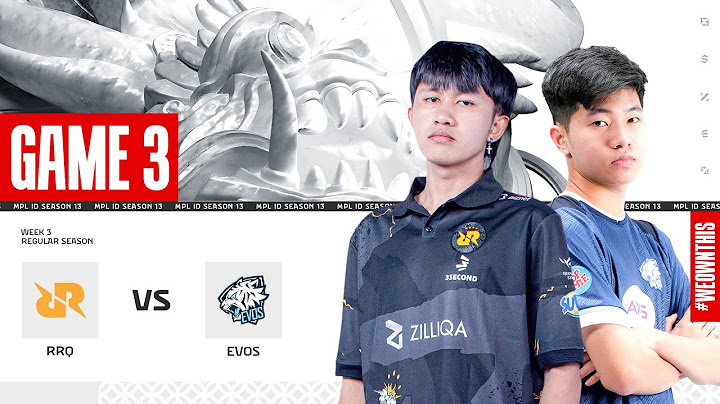 RRQ HOSHI vs EVOS GLORY | Regular Season Week 3 Day 2 | Game 3 | #MPLIDS13