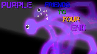 Friend To Your End Purple Stick Node Animation Rainbow Friend