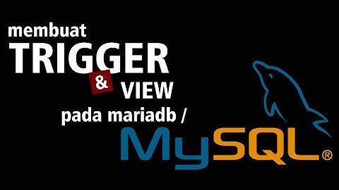 stok barang berkurang dan bertambah otomatis dengan trigger