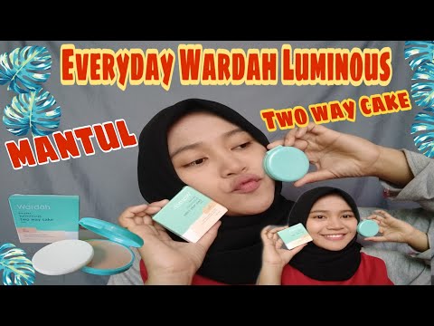 REVIEW WARDAH EXCLUSIVE TWO WAY CAKE ( 03 SANDY BEIGE ). 