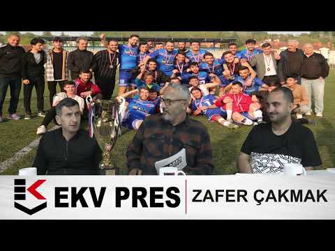 Dereköyspor Başkanı Yusuf Çulhaoğlu ve Antrenör Yalçın Yayla