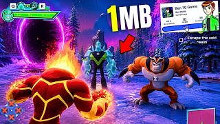 This 1MB Ben 10 Game and i Found Masterpiece!
