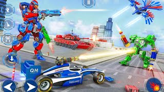 Police Tank Robot Game - Car Robot Game 3D - Android Gameplay screenshot 4