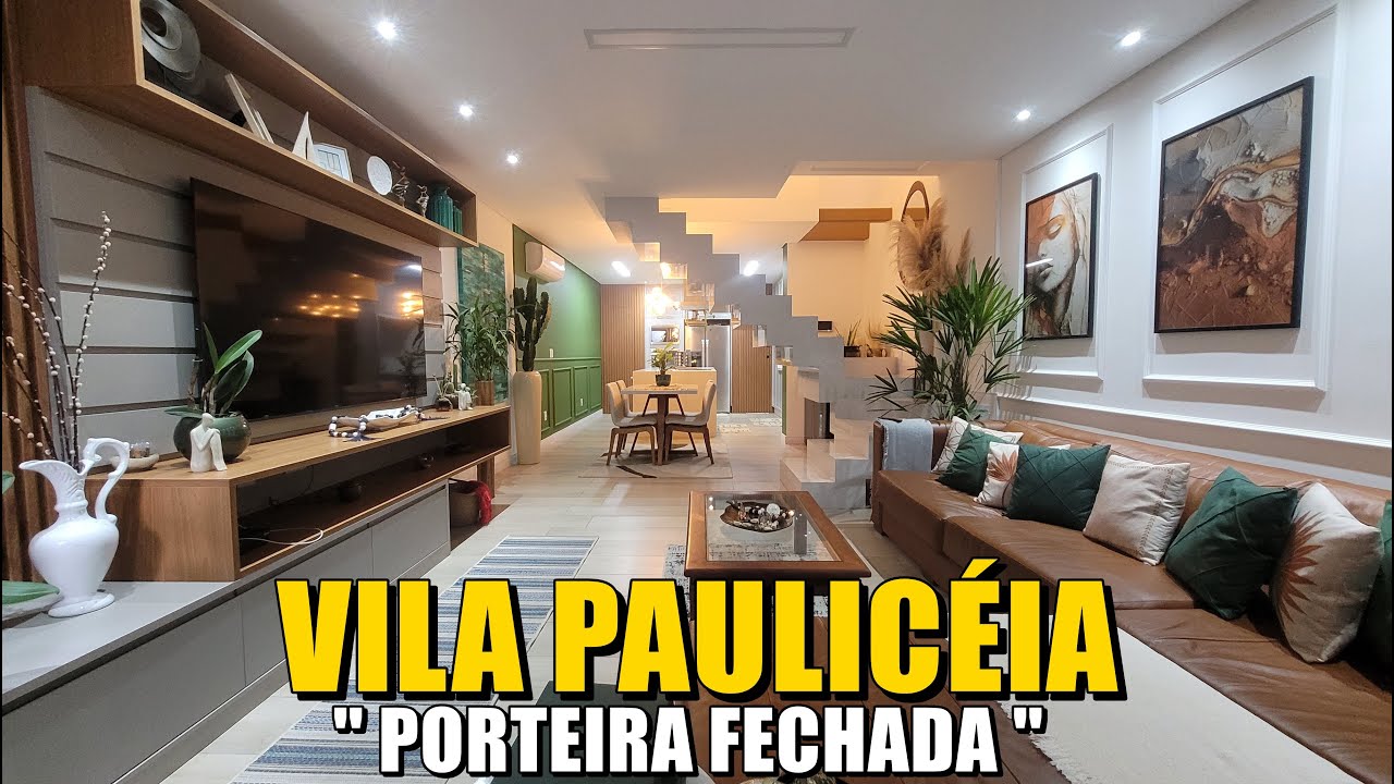 CASA LUXUOSA A VENDA DE PORTEIRA FECHADA NA VILA PAULICÉIA ZONA NORTE DE SÃO PAULO