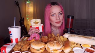 EATING | 17 позиций KFC | 17 positions KFC | не MUKBAMG, ASMR