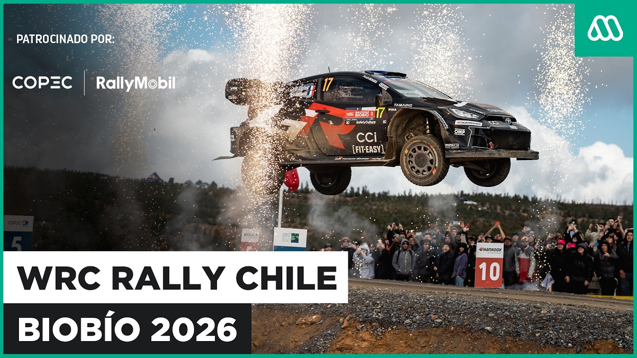 WRC Rally Chile Biobío 2026: Figuras del Mundial y el Copec RallyMobil compiten en la región