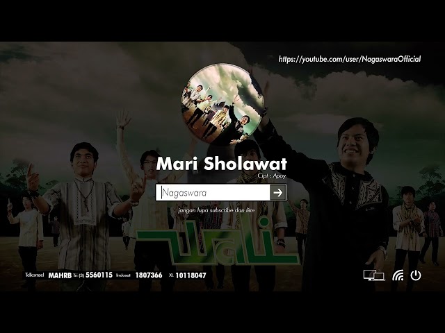 Wali - Mari Sholawat (Official Lyrics Video) mp4 class=