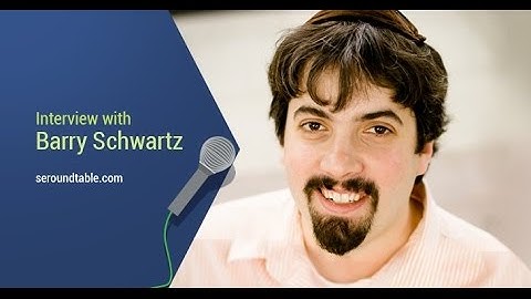 Barry Schwartz, CEO of RustyBrick & founder of Search Engine Roundtable - Search Talk Live
