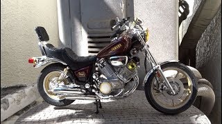 (完成#3FINAL)YAMAHA XV1000 Virago 1/12 ビラーゴ TAMIYA