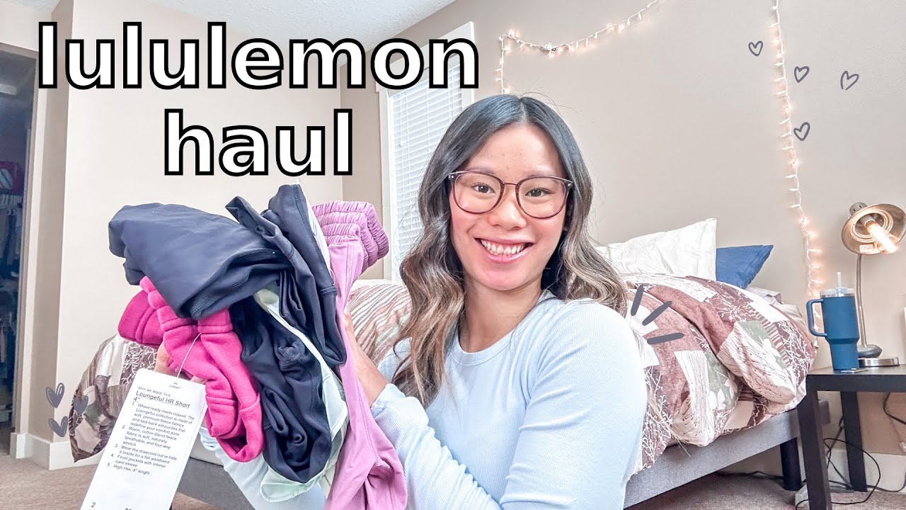 $700+ LULULEMON TRY ON HAUL  Spring colours + bump friendly styles 