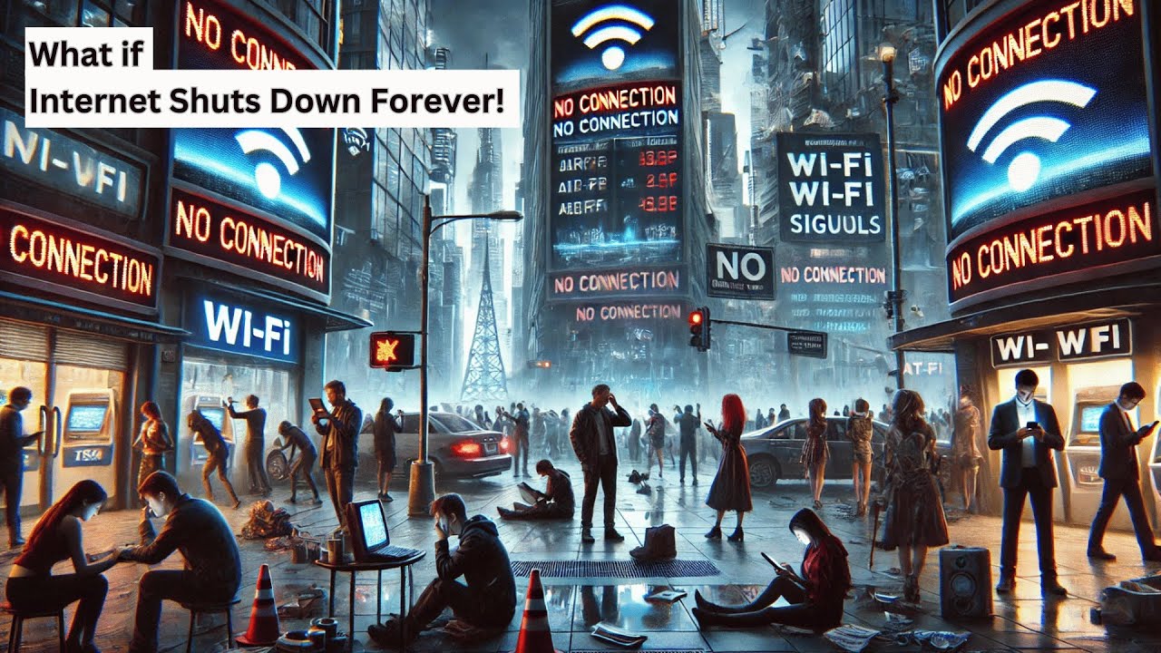 Shut Forever What If the Internet Shut Down FOREVER? | Life Without the Web! - YouTube