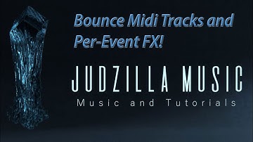 Studio One 5: Bounce Midi & Event FX
