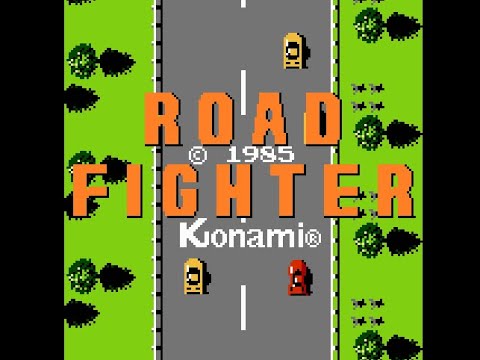 Road Fighter // NES // Level 2, no crashes