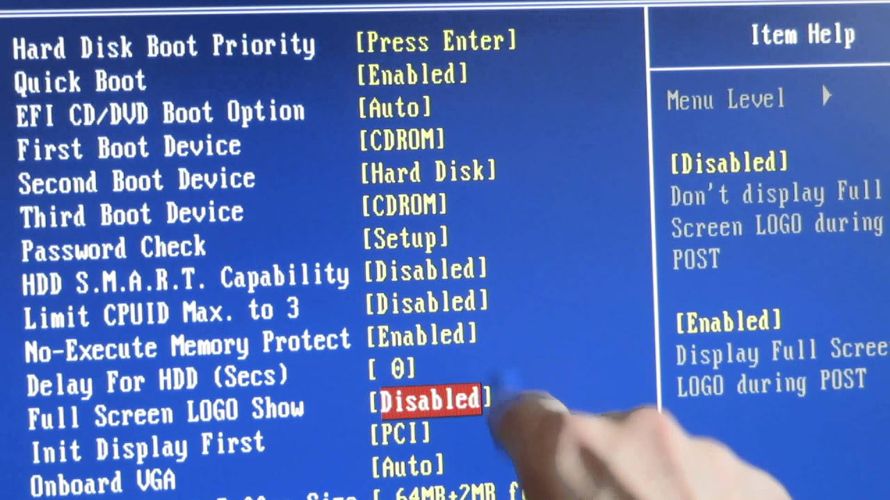 как загрузить компьютер для тестирования
