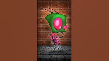 Invader Zim 🛸👽✨ #invaderzim #speedart #shorts