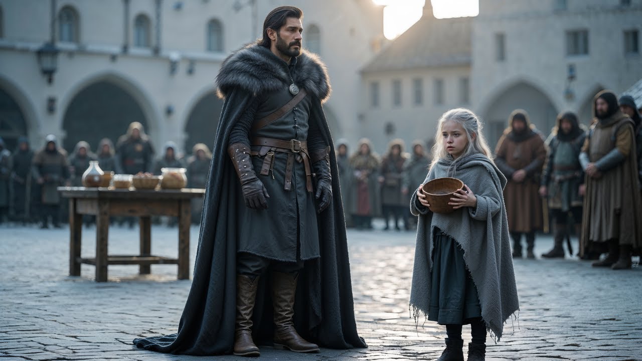 Alpha King Sees a Little Omega Girl Begging for Food — Not Knowing She’s Actually His Daughter